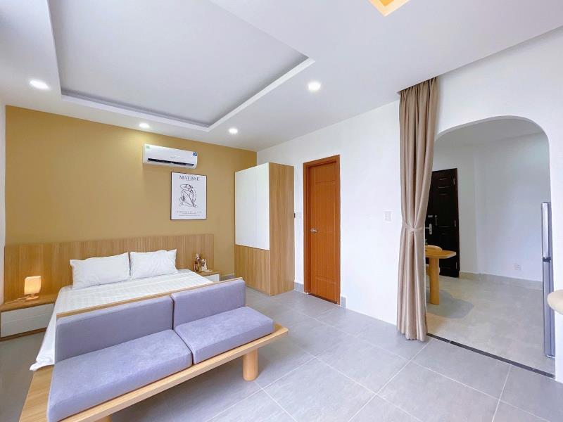 ✨Cho thuê căn hộ 1pn 50m² – có ban công – full nội thất – máy giặt riêng – giáp quận 1 ✨ - Ảnh 3