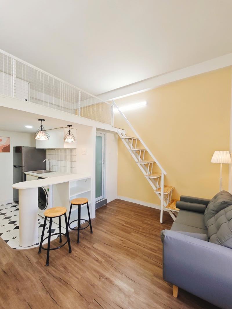 🏡 Căn hộ có gác máy giặt riêng cửa sổ thoáng – bùi đình túy, quận bình thạnh gần quận 1, landmark 81 - Ảnh 2