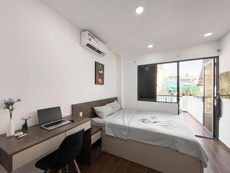 Căn hộ 1 phòng ngủ mới 100% ngay chợ bà chiểu tiện đi nơ trang long, lê quang định, quận 1, quận 3, phú nhuận - Ảnh 2