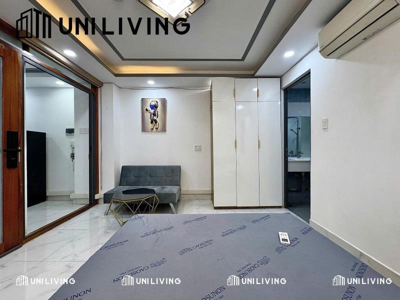 1 phòng ngủ mới 100%, thang máy, cửa sổ lớn tại nơ trang long, bình thạnh, giáp gò vấp, thuận tiện đi qua sân bay 0345658149 - Ảnh 4