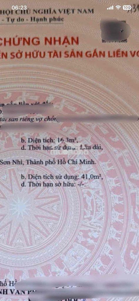 Bán nhà tân phú gần aeon 2.68 tỷ - Ảnh 2