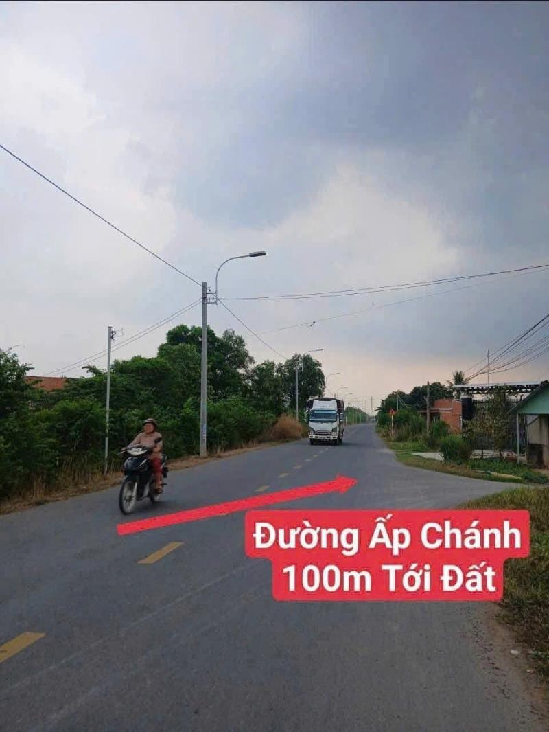 Bán đất / ấp chánh , thị trấn hậu nghĩa 232m2 full thổ đường oto đá xanh giá chốt 1,25 tỷ