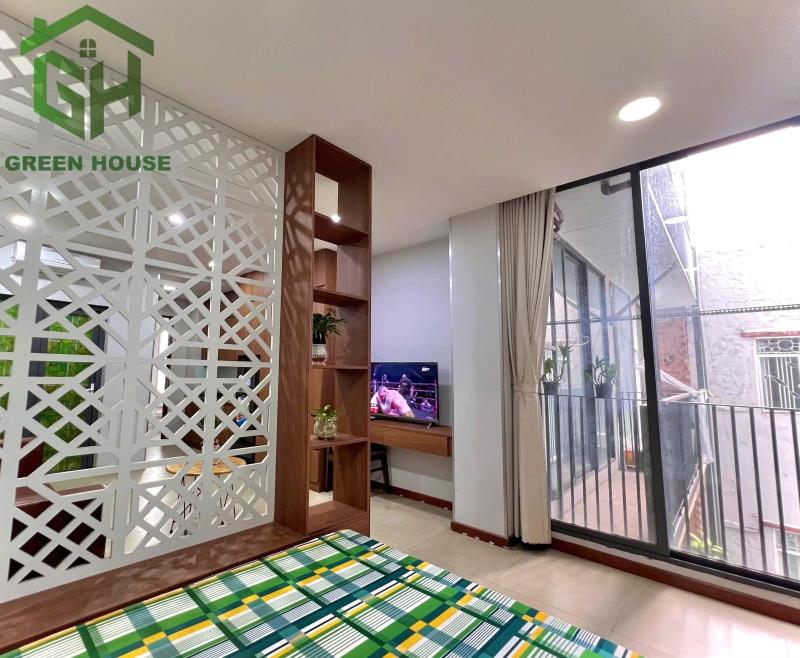 Cho thuê căn hộ 1 phòng ngủ full nội thất tiện di chuyển sang q3, q1 ngay lê văn sỹ