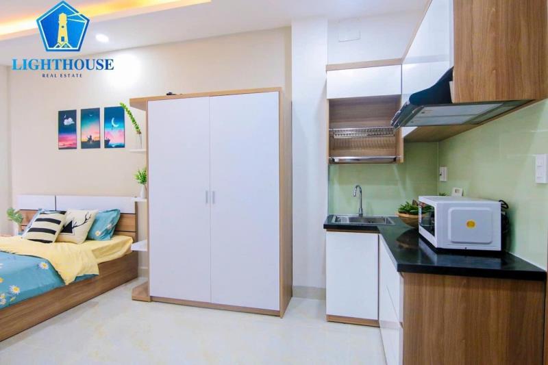 Cho thuê căn hộ cửa sổ trời full nội thất thang máy thuận tiện di chuyển sang q1, bình thạnh tại phan đăng lưu - Ảnh 3