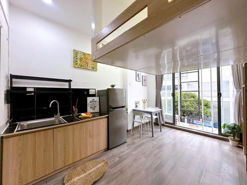 Cho thuê duplex full nội thất ban công tại hồ văn huê ngay ngã tư phú nhuận - Ảnh 3