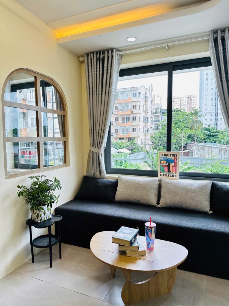 Cho thuê căn hộ 1 phòng ngủ bình thạnh, full nội thất, cửa sổ lớn, rộng rãi, thoáng mát - gần đinh bộ lĩnh, quận 1, phú nhuận   - Ảnh 3