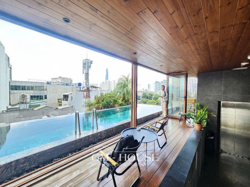 Cho thuê căn hộ tone đen, full nội thất, máy giặt riêng – nơ trang long, bình thạnh gần chợ bà chiểu, phan xích long, quận 1 - Ảnh 4
