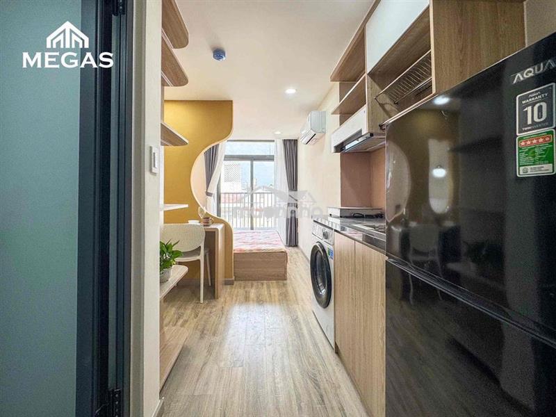Cho thuê căn hộ 25m2 ban công ngay chợ an nhơn