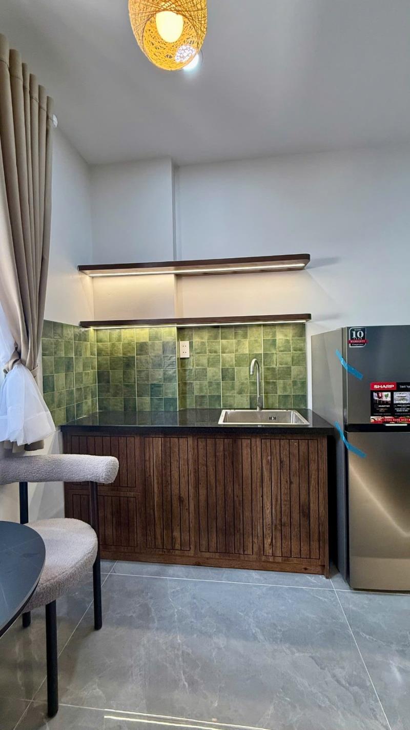 Cho thuê phòng mới 100% hầm xe thang máy, thiết kế cực đẹp gần ngã tư phú nhuận phan đăng lưu - Ảnh 3