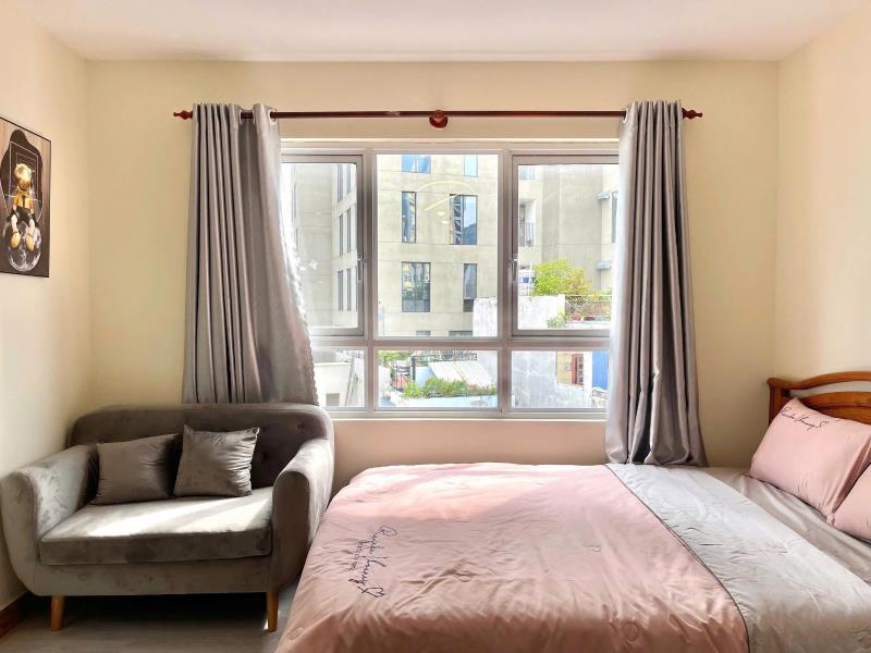 Cho thuê căn hộ 1pn tách bếp, cửa sổ kính view thành phố, máy giặt riêng – nguyễn cửu vân, bình thạnh giáp hàng xanh, quận 1 - Ảnh 4