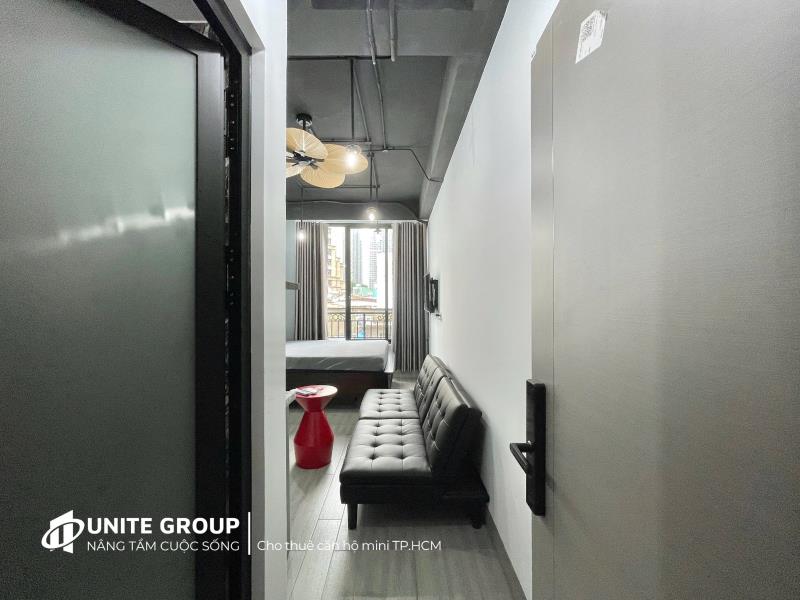 Cho thuê căn hộ 35m² - có ban công – full nội thất – hầm xe, thang máy – giáp quận 1 | võ duy ninh, bình thạnh - Ảnh 3