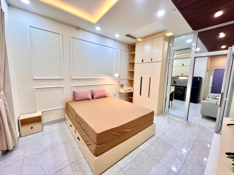 Cho thuê căn hộ 1 phòng ngủ full nội thất 50m2 - Ảnh 4