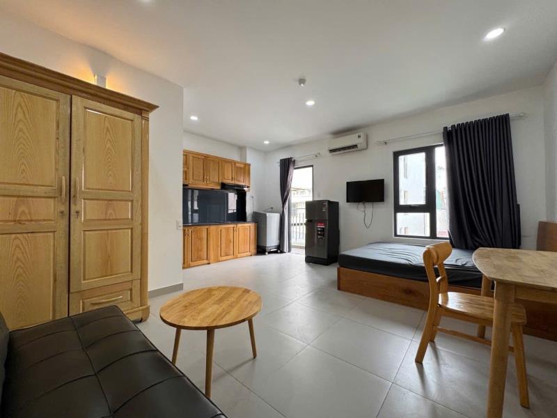 Studio ban công thang máy giặt riêng ngay etown - Ảnh 3