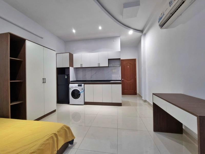 Cho thuê căn hộ bình thạnh - 35m2 - có ban công, máy giặt riêng - gần chợ bà chiểu - giáp quận 1 - Ảnh 2