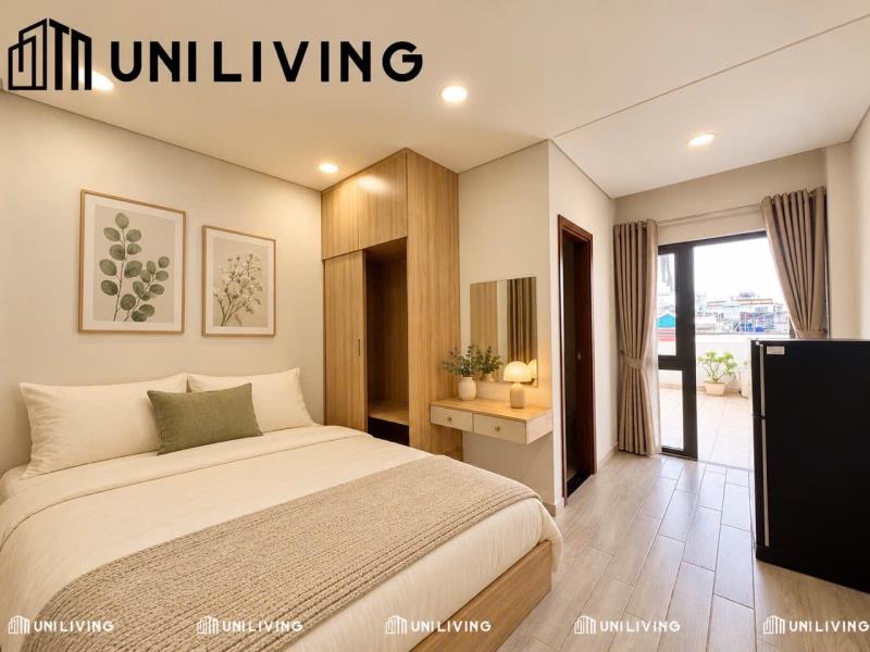 Cho thuê phòng tách bếp - ban công ngay vlu