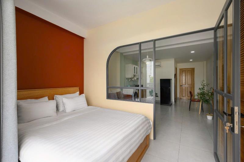 Cho thuê căn hộ studio ban công rộng rãi 40m2 | gần công viên gia định - phú nhuận - bình thạnh - Ảnh 3