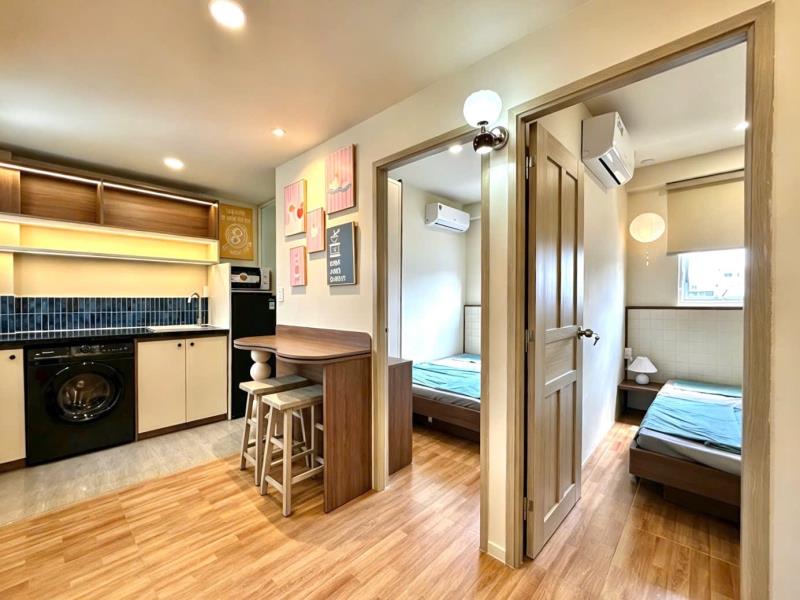 Căn hộ 2pn full nt vibe homestay tại hoàng hoa thám