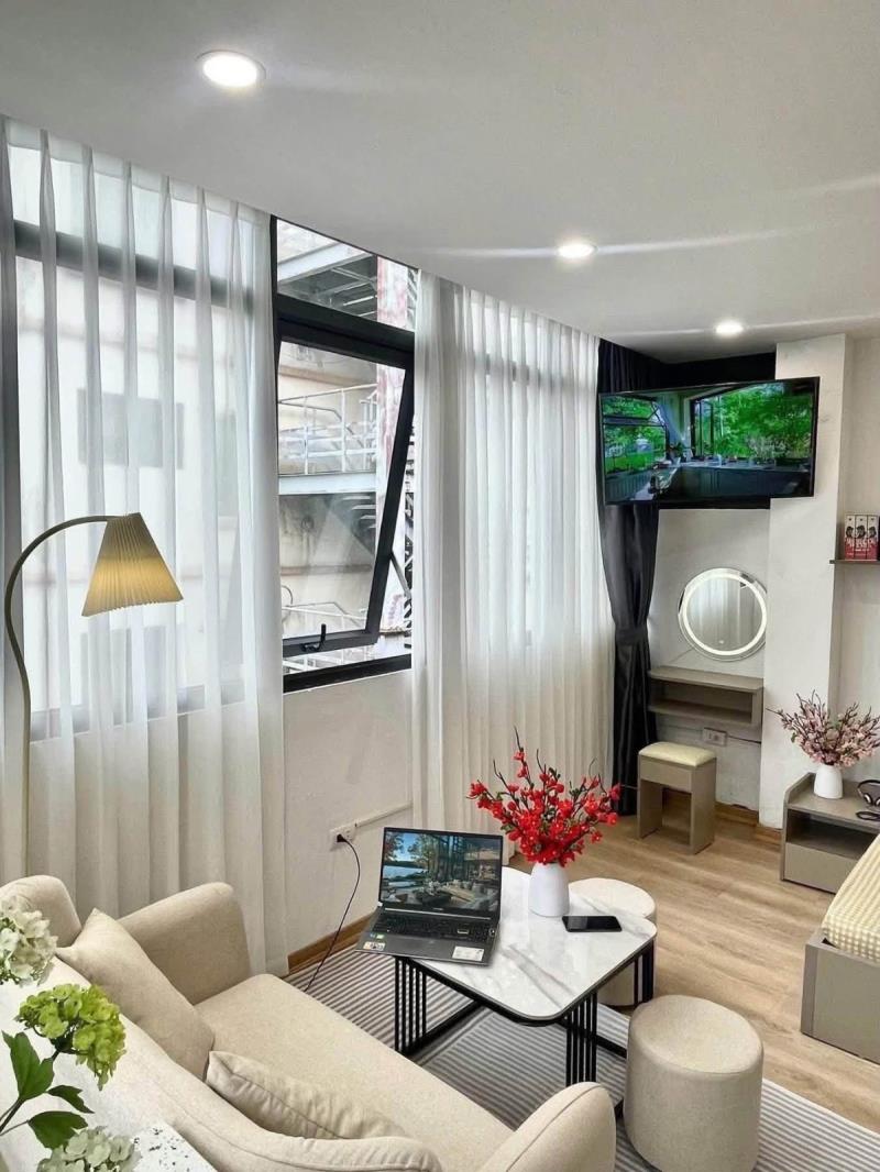 Cho thuê phòng 30m2 cửa sổ thoáng, full nội thất, giờ giấc tự do ngay nơ trang long, bình thạnh - gần chợ bà chiểu, q1, q3 - Ảnh 3