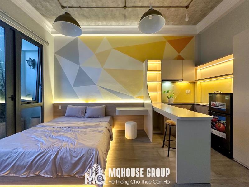 Studio bancol full nội thất ngay ngã 5 chuồng chó - lotte mart - Ảnh 3