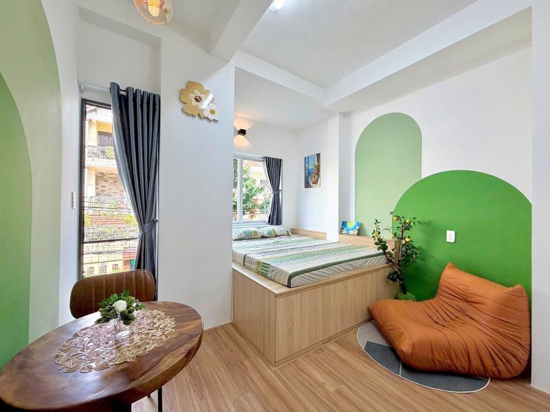 Studio mới có ban công cửa sổ trời - gần sân bay tân sơn nhất, cv hoàng văn thụ, cv gia định, bạch đằng, cửu long, hồng hà, nhà ga t3