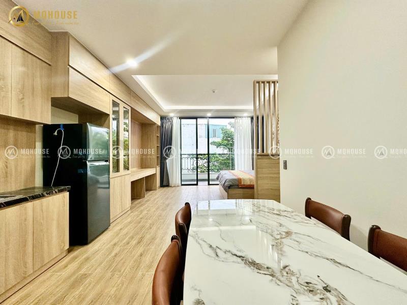 Cc mini studio ban công tone gỗ cực đẹp gần mũi tàu âu cơ - trường chinh - Ảnh 3