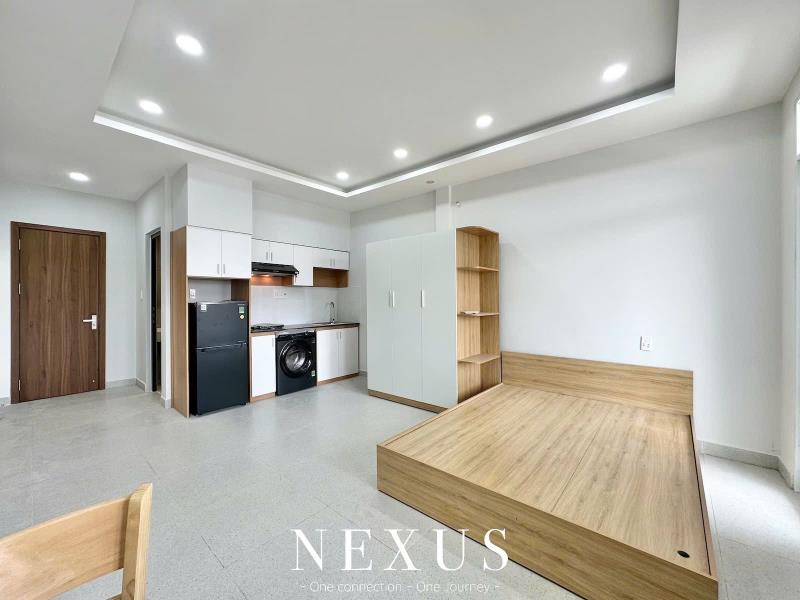 Cho thuê studio 34m2 mới ngay quang trung đầy đủ nội thất