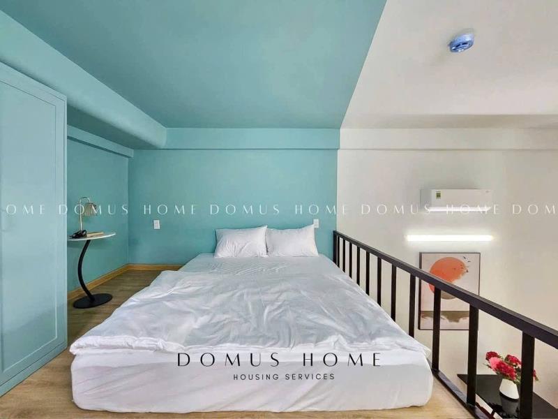 Cho thuê căn hộ duplex ban công riêng view thoáng – full nội thất, cửa kính lớn ngập ánh sáng, không gian yên tĩnh, an ninh, phòng trống dọn vào ngay - Ảnh 3