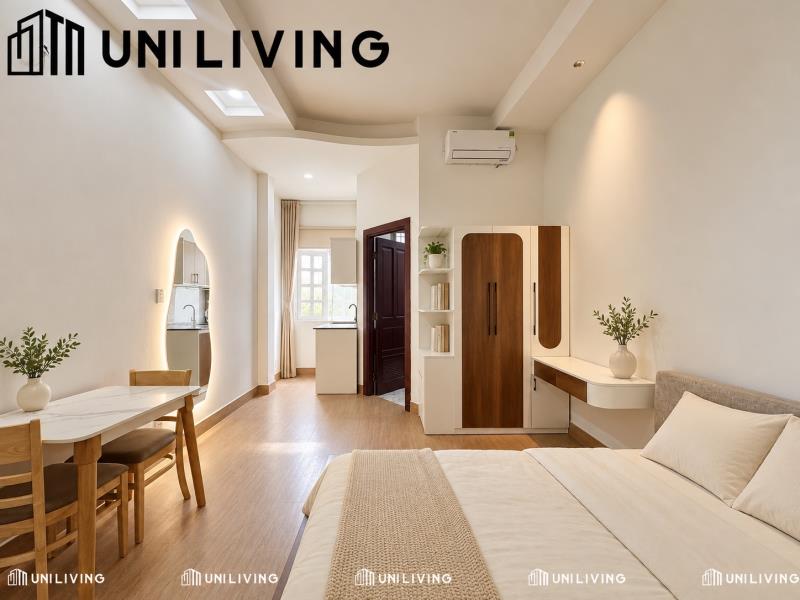 Cho thuê chung cư mini đi bộ sang ga văn thánh, full nt, có thể ở ngay