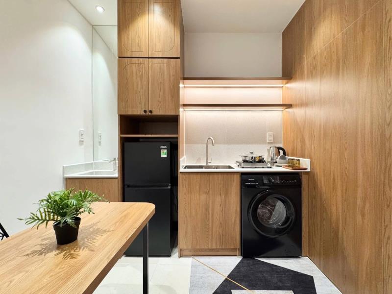 Cho thuê phòng trọ - 25m2 thiết kế hiện đại full nội thất - ngay tại hai bà trưng, quận 3 gần chợ tân định và giáp với quận 1 - Ảnh 3