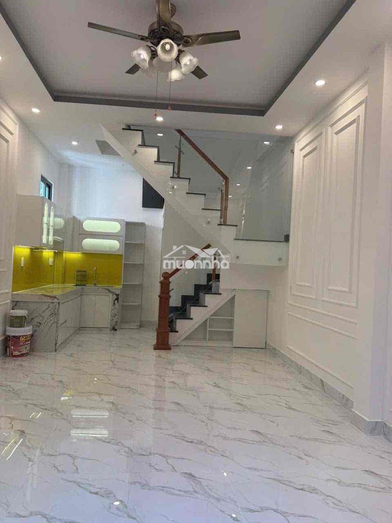 🟢 Nhà bán 3 tầng mới đẹp-4 x 9-2pn,3 wc hẻm cách ô tô đậu 60m dương bá