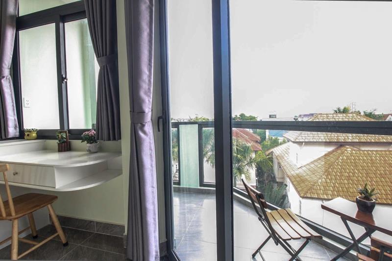 Cho thuê căn hộ dịch vụ thảo điền – full nội thất có ban công | gần cầu sài gòn - Ảnh 4