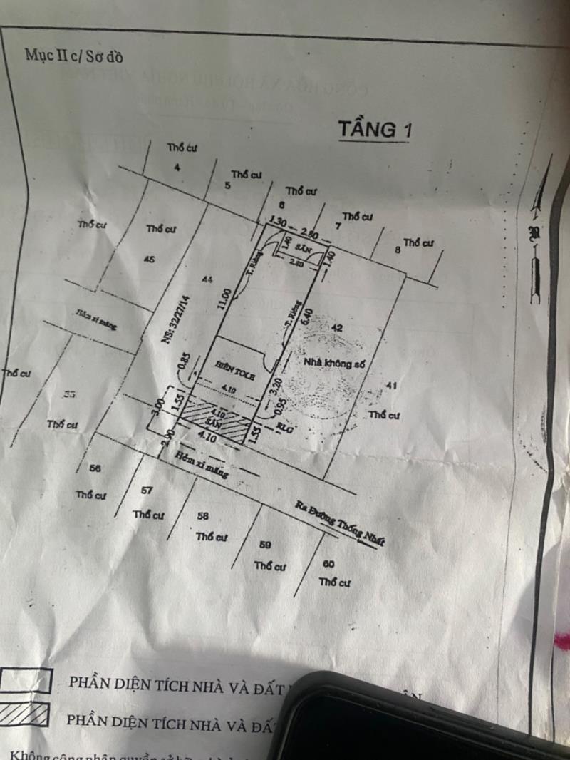 Chính chủ bán nhà đẹp 1 trệt 3 lầu hướng tây nam . đối diện trường thcs phan tây hồ. 4,1*11.9m . 4 phòng ngủ , 3 wc .