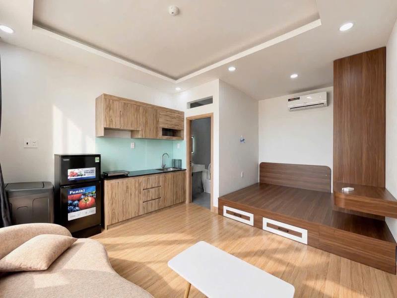 Cho thuê căn hộ full nội thất ban công, đường nguyễn trãi, quận 1, gần chợ bến thành, công viên tao đàn  - Ảnh 4
