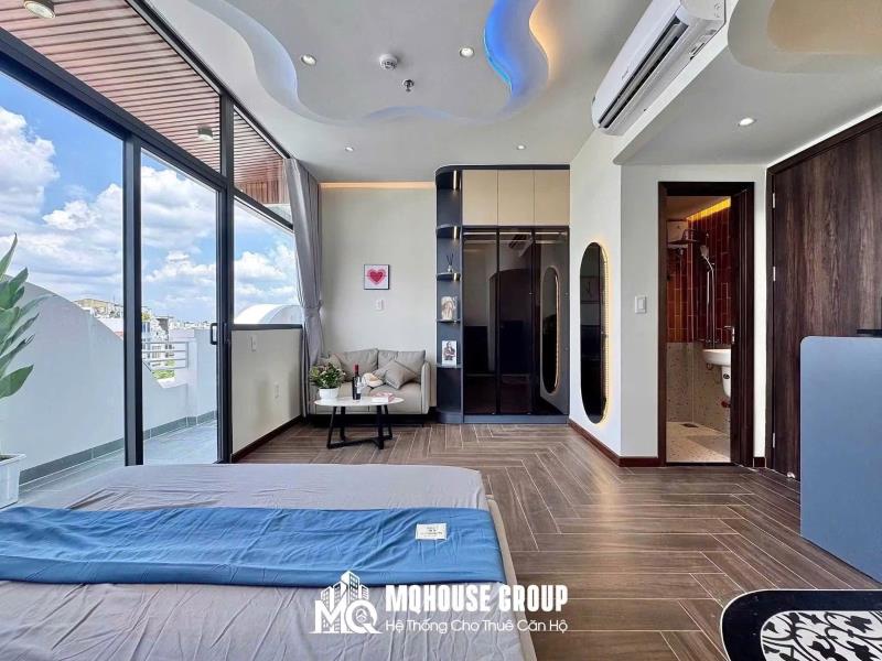Cho thuê căn hộ full nội thất ban công lớn, đường lý tự trọng, quận 1, gần chợ bến thành, saigon centre