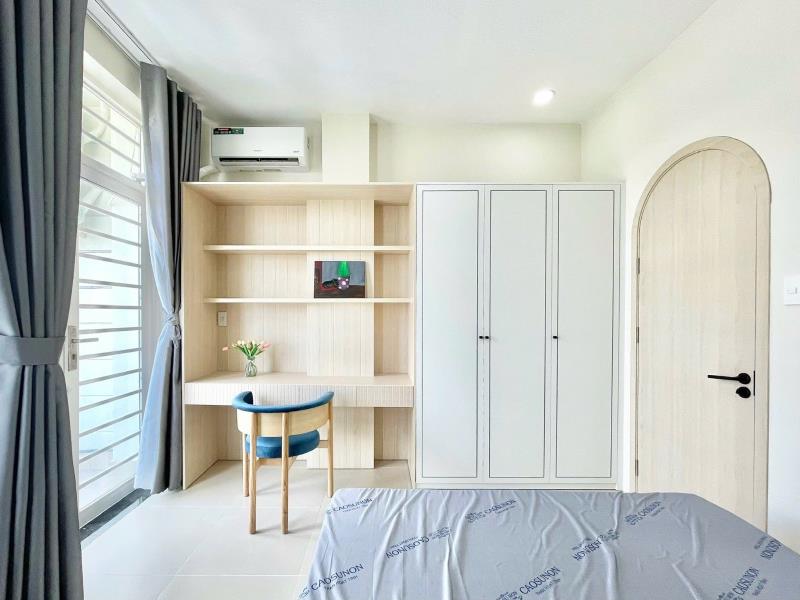 Cho thuê căn hộ dịch vụ full nội thất ban công cửa sổ lớn, đường nguyễn trãi , quận 1, gần chợ bến thành, bitexco - Ảnh 2