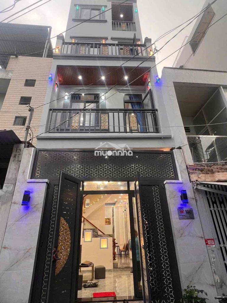 Bán nhà mới đẹp cao tầng khu vip âu dương lân q8