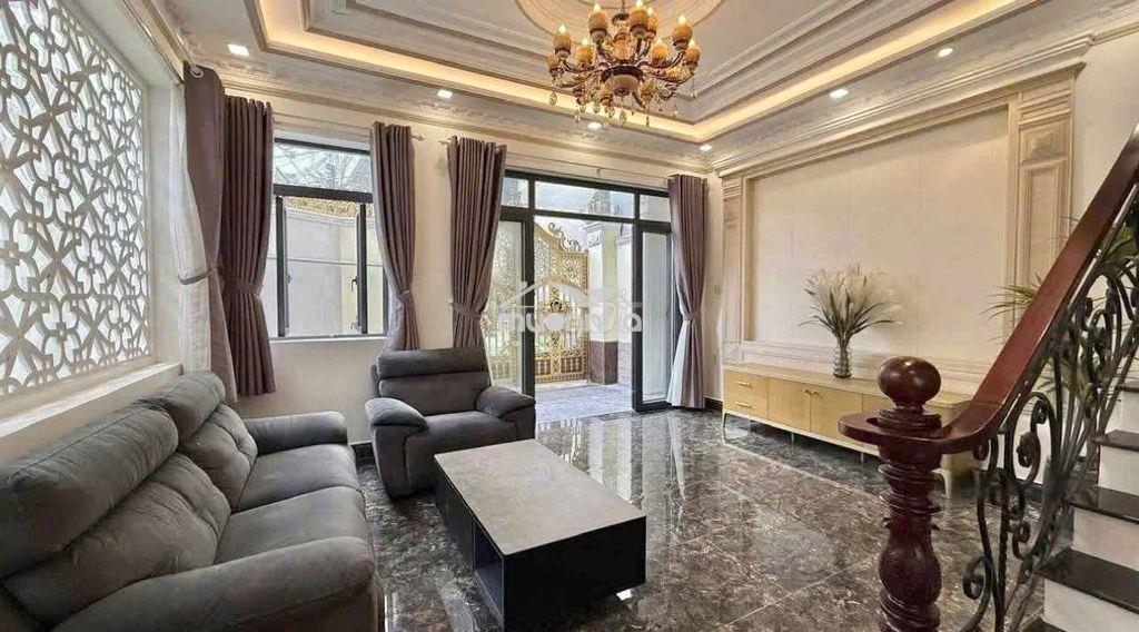 Cho thuê biệt thự tân cổ điển 4pn 5wc 7x12m kdc lê thị chợ quận 7 - Ảnh 4