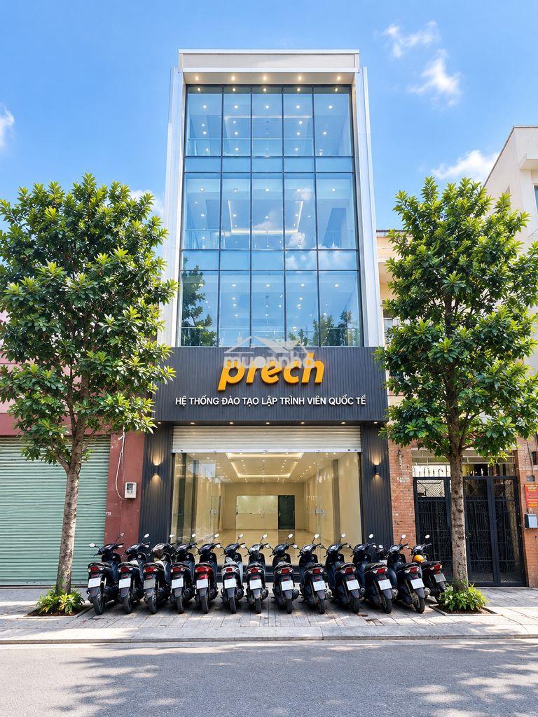 Tòa nhà mặt tiền đường d5 – nguyễn gia trí - 8x20m - hầm 6 tầng pccc