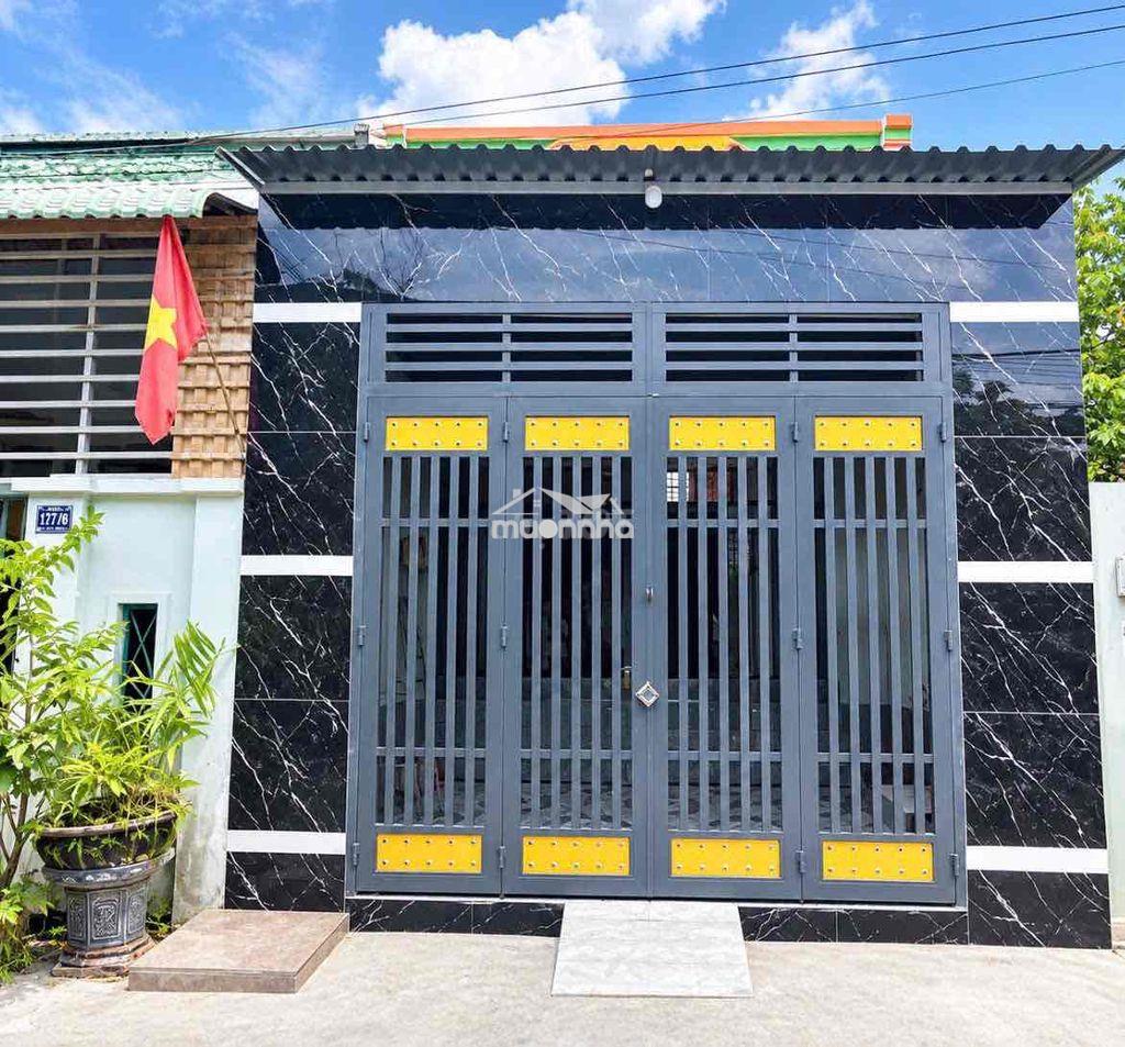 Nhà đẹp 4*12m 3pn hẻm thông 5m 2/ ngắn liên ấp 2-6 vĩnh lộc a - Ảnh 2