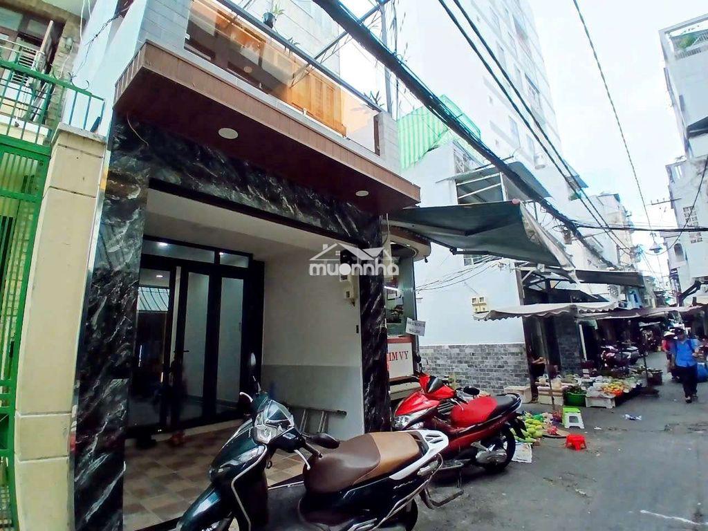 Nhà 3 tầng mặt tiền chợ khu 137/16 trần đình xu cách trần hưng đạo 90m - Ảnh 3
