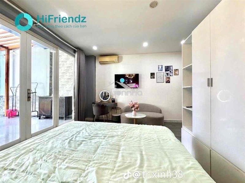 Căn hộ 1pn sân vườn full nội thất ngô gia tự quận 5