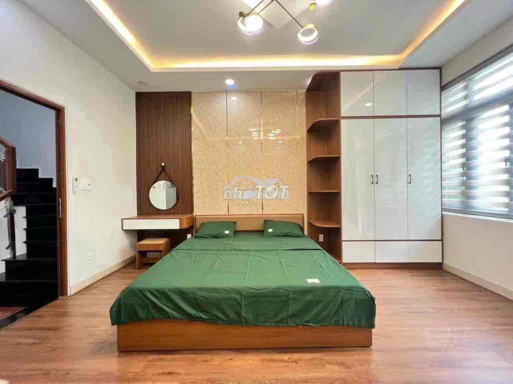 Cho thuê nhà nguyên căn hẻm oto, full nội thất đường dương quảng hàm - Ảnh 3