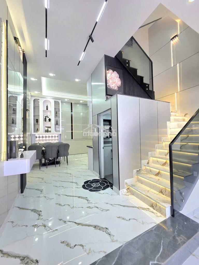 Vip_ 100%_nhà mới đẹp 3 pn 12 triệu hẻm xe tải - Ảnh 3