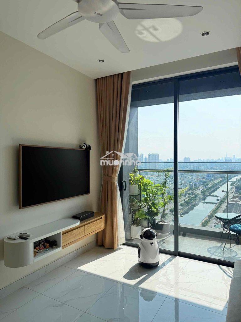 Cho thuê căn hộ d-aqua – mặt tiền bến bình đông, quận 8 2pn full nt