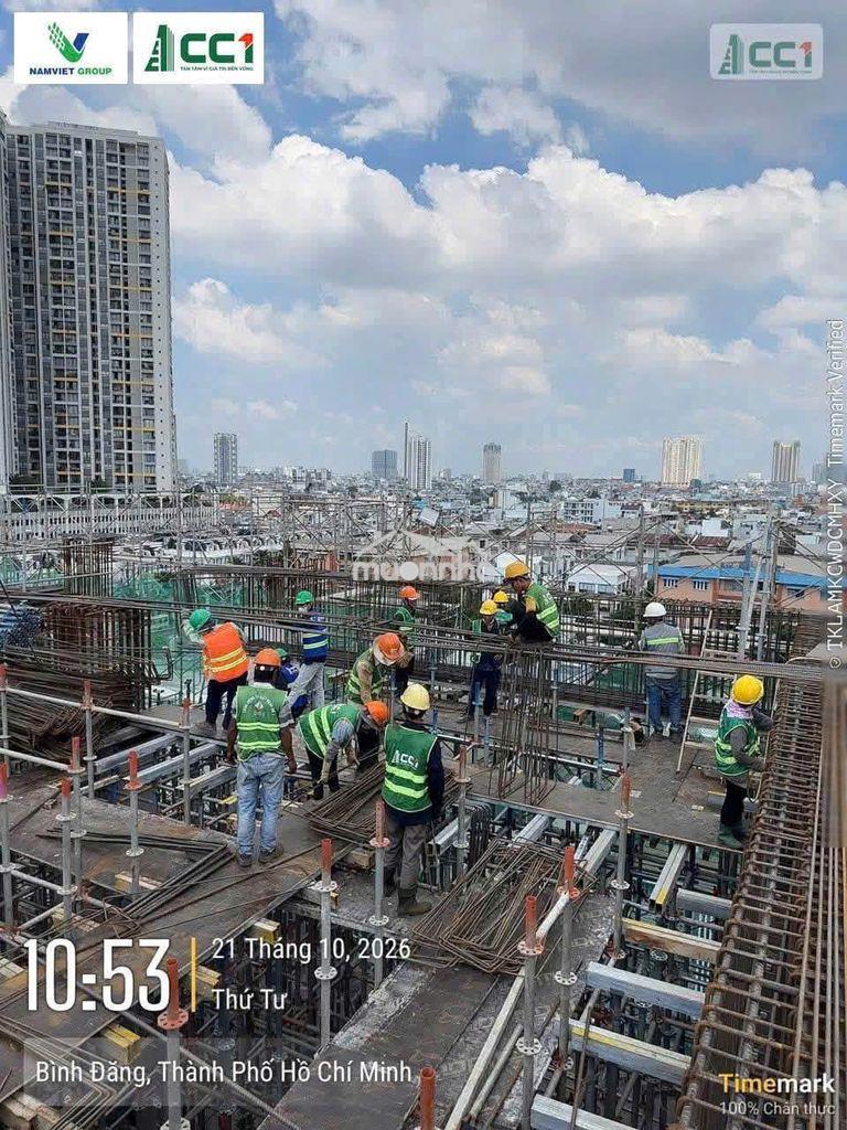 Chủ bán gấp cc saigonskyview,q8,2pn,2wc,tầng 15,view đẹp,chênh nhẹ  - Ảnh 3