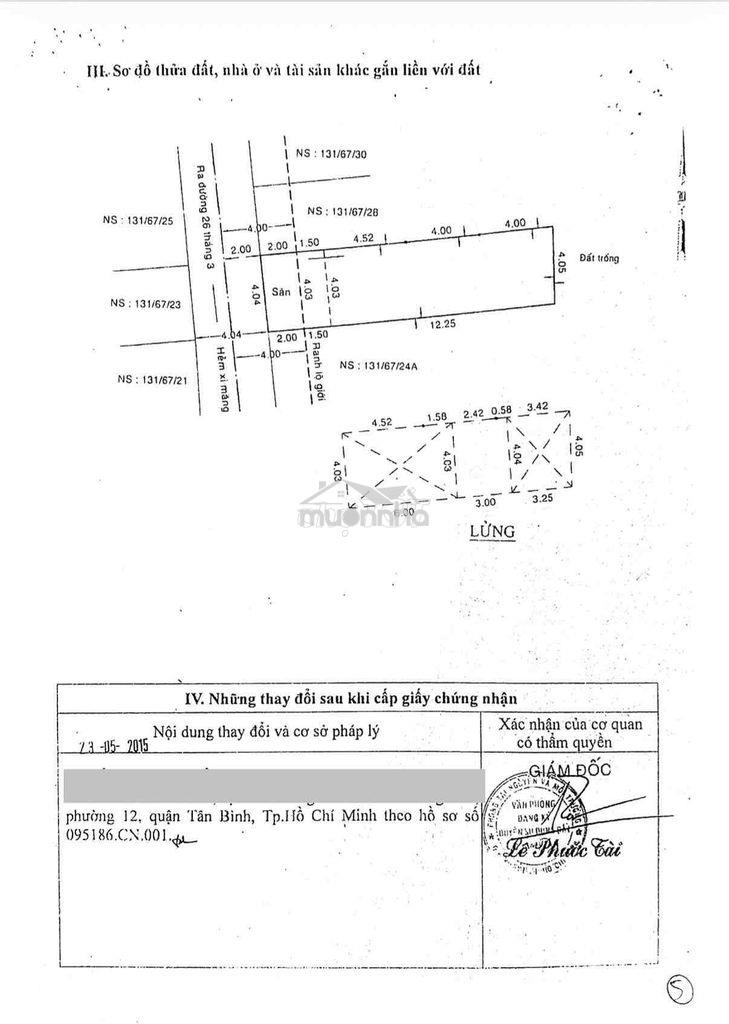 Ngân hàng thanh lý nhà hẻm 26 tháng 3, bình hưng hoà, bình tân - Ảnh 4