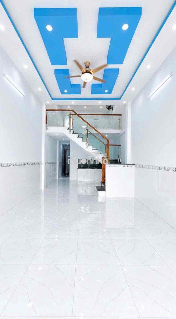 Nhà đẹp 4*18,5m 3pn hẻm 4m số nhà huyện 2/ chợ nữ dân công vĩnh lộc a