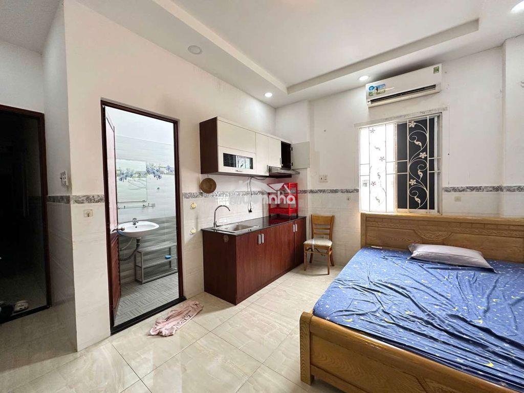 Căn hộ dịch vụ full nt cửa sổ trời, tòa nhà thang máy đang trống sẵn  - Ảnh 4
