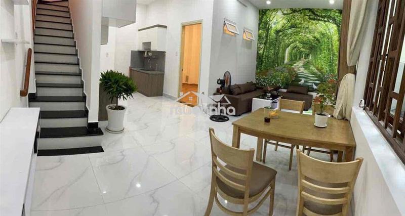 Nhà đẹp mới nguyễn oanh 3 phòng ngủ có nội thất