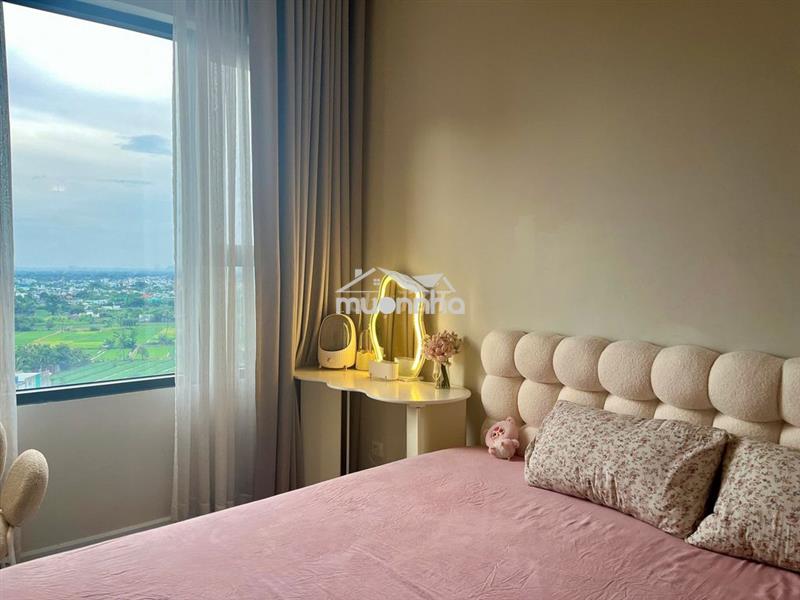Cho thuê full nội thất đẹp 2pn-1wc gía 10tr view hồ bơi